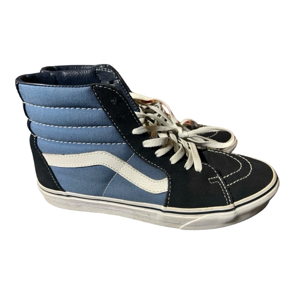 Men’s SK8-HI Navy colored Vans - Picture 2 of 4